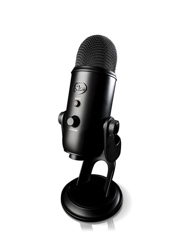 Конденсаторный USB-микрофон Blue Yeti — черный