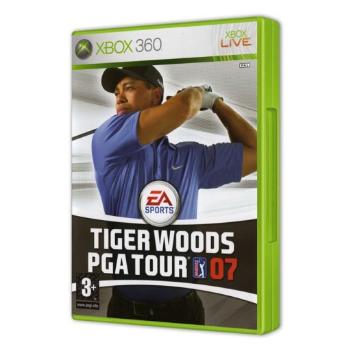 TIGER WOODS PGA TOUR 07 НОВАЯ ОБЛОЖКА XBOX360 АПОГЕЙ