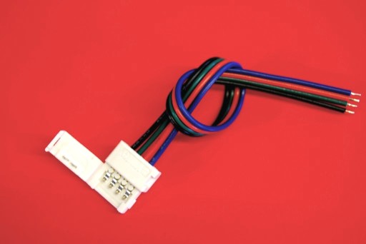 SUPER Złączka POJEDYNCZA do Taśmy RGB LED 10mm