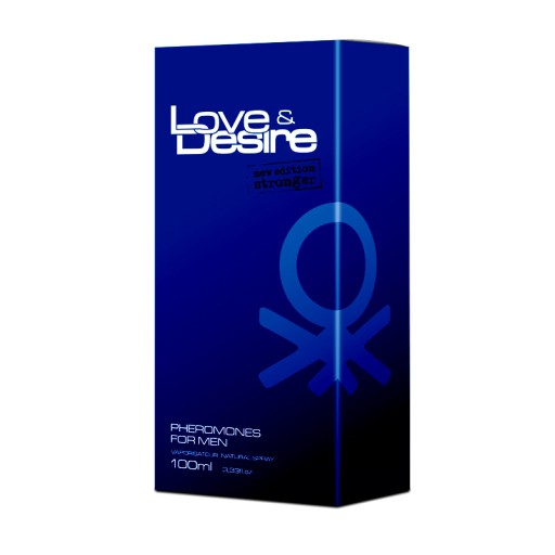 PERFUMY Z FEROMONAMI LOVE DESIRE MĘSKIE 100ML NEW