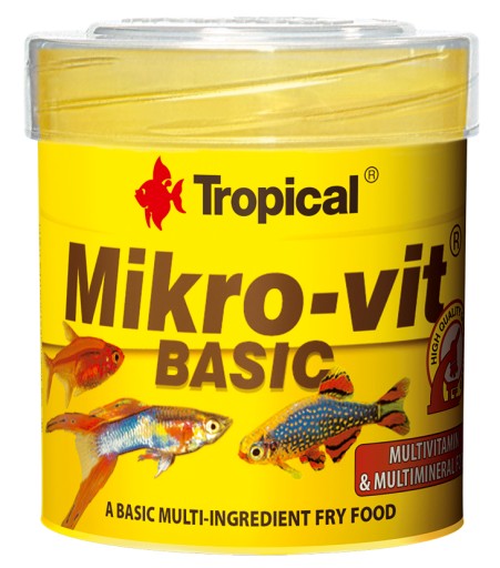 TROPICAL MIKROVIT BASIC 50ml pokarm dla narybku