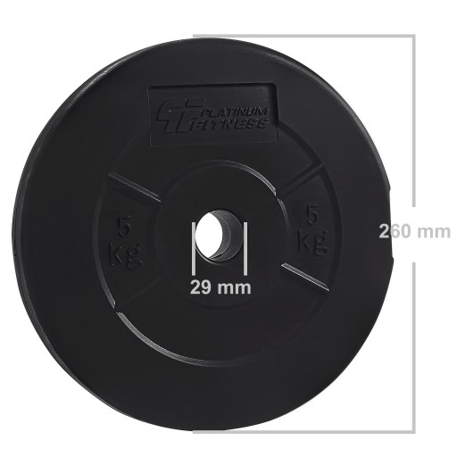 PLATINUM FITNESS ЧУГУН ВЕС 5 кг РУЛЬ PULSE PLATE