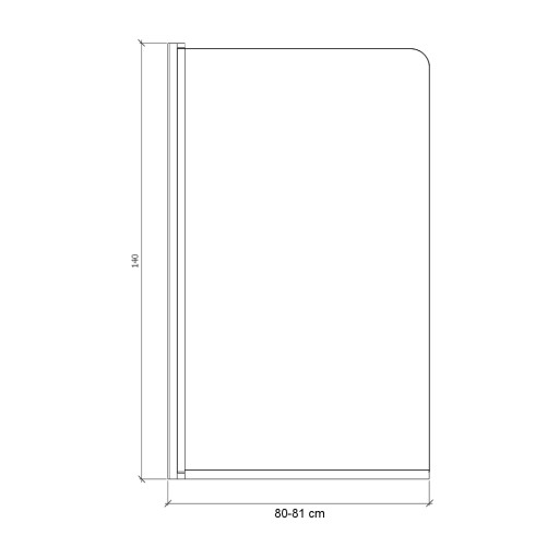 ПОЛЬША Ванна 100x65 SCREEN корпус ДУШ сифон