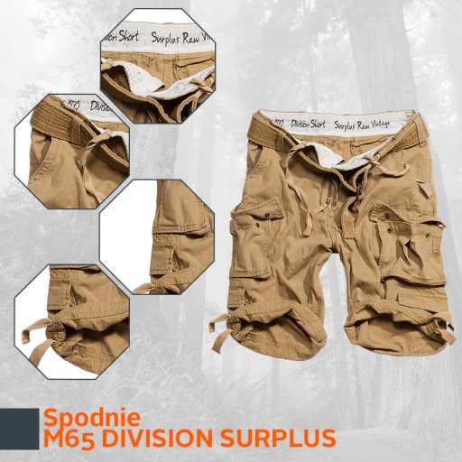 Шорты SURPLUS Big Pants US M65 DIVISION 7XL