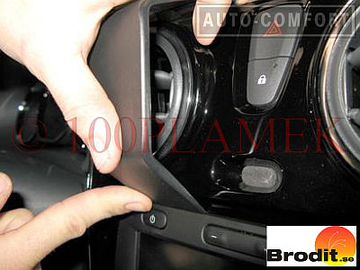 BRODIT PROCLIP Konsola do DACIA LODGY 2013-2014 C