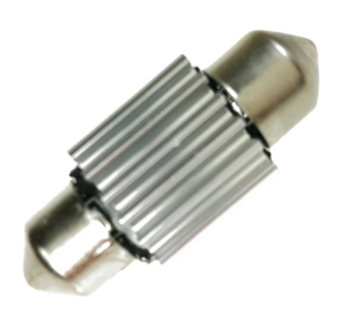 Светодиодная лампа M-Tech C5W SV8.5 31мм с диодами OSRAM 5700K - комплект. 2 шт.
