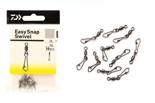 SWIRL С EASY SNAP DAIWA 4/16кг/10шт