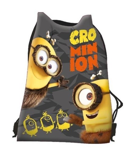 TORBA Worek na buty strój na wf basen Minionki