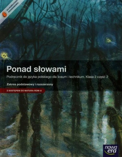 Ponad słowami 2 Język polski Podręcznik Część 2