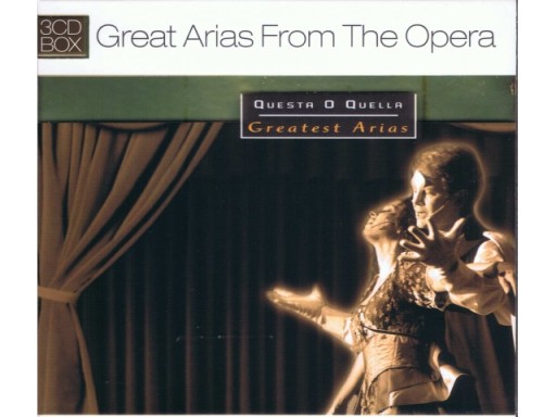 Great Arias From The Opera 3cd Pavarotti Carreras