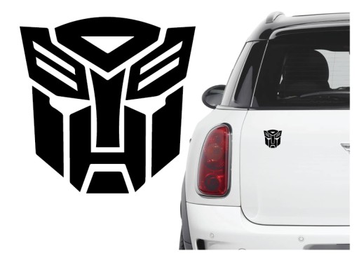 Naklejka na samochód winylowa - logo Transformers