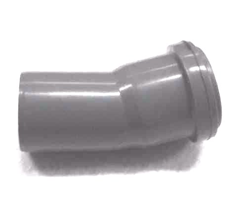 Kanalizacja kolano 50x15° PCV/PP kolanko 50mm 15 stopni ik120
