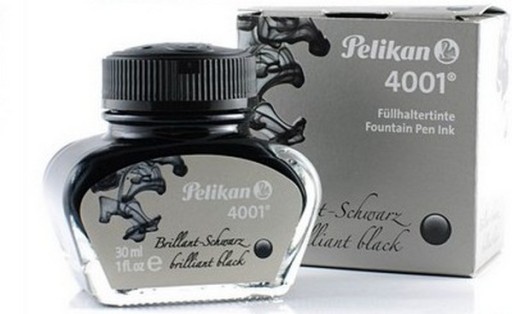 ATRAMENT 30 ML. PELIKAN CZARNY