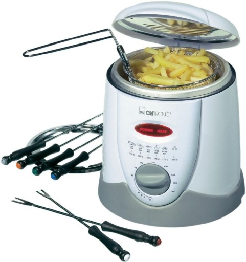 FRYTKOWNICA FONDUE +WIDELCE CLATRONIC 2916 ZGRABNA