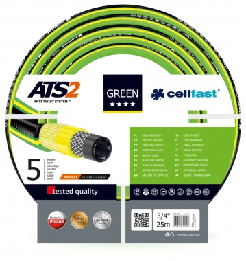 Wąż ogrodowy Green 3/4 25 mb CELLFAST 15-120