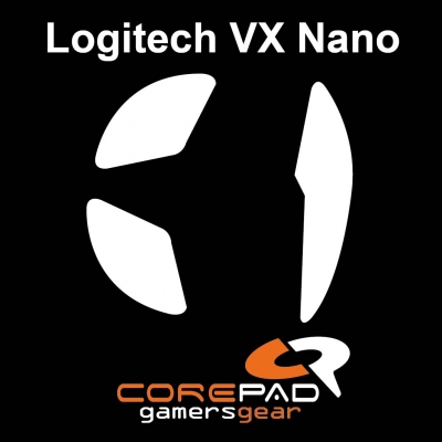 2 x CorePad Ślizgacze do Logitech VX Nano