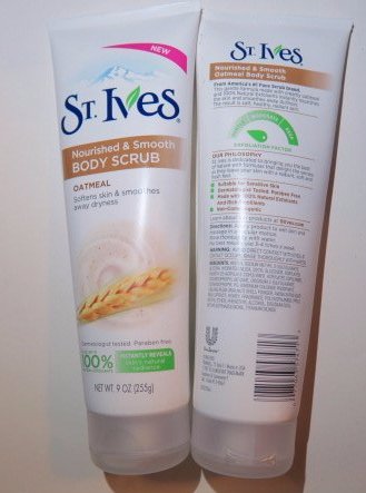 St Ives N. Smooth BODY SCRUB OATMEAL 255gram L067