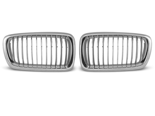 BMW 7 E38 Atrapa Grill Nerki NERKA CHROM KOMPLET