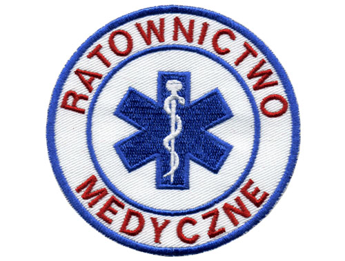 Naszywka Ratownictwo Medyczne 8,5 cm STANDARD