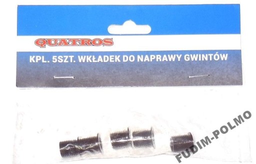 KPL. WKŁADEK DO NAPRAWY GWINTÓW M10 X 1.0 X 12MM