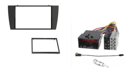 ZESTAW ISO RAMKA ADAPTER 2DIN JAGUAR S-TYPE X-TYPE