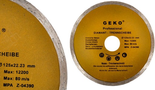 TARCZA DIAMENTOWA DO GRESU BETONU 180mm PEŁNA