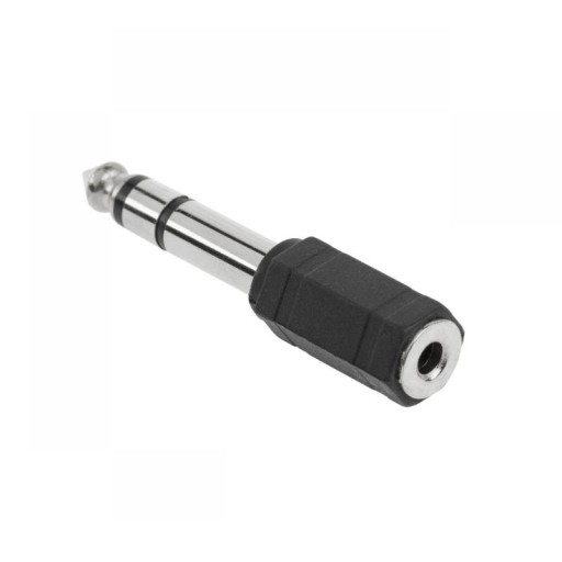 Adapter Jack 3,5mm F - Jack 6,3mm M