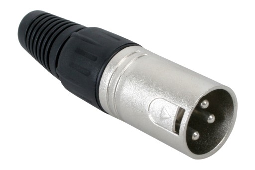 Rockcable markowy wtyk mikrofonowy męski XLR