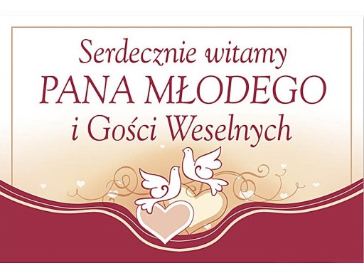 Plansza weselna (50X70cm) - PL3