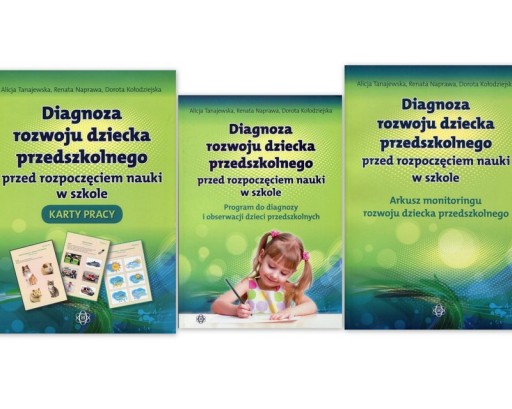 DIAGNOZA arkusze+karty pracy+program PRZEDSZKOLAK