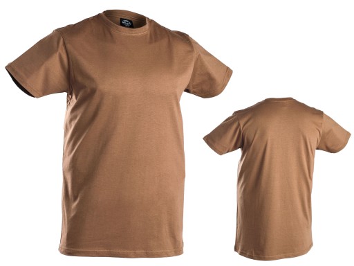 Wojskowa KOSZULKA T-Shirt BDU BROWN - Bawełna L