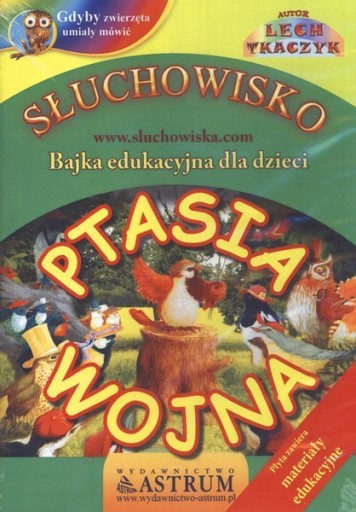 dla dzieci audiobook PTASIA WOJNA - Tkaczyk