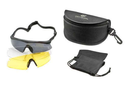 Okulary balistyczne ochronne REVISION Sawfly Deluxe Yellow Small