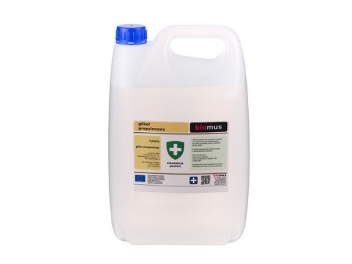 GLIKOL PROPYLENOWY czysty 99,9% BIOMUS 5L