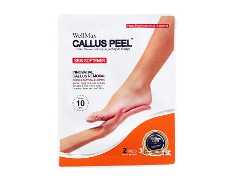 CALLUS PEEL Zestaw do Pedicure Kwasami na 2 Stopy