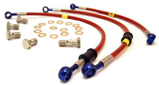 Przewody oplot HEL Honda CBR600RR PC40 2007-2014 P