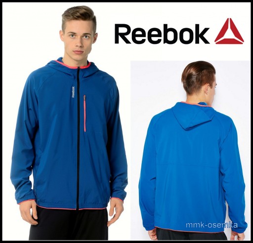 REEBOK PLAY DRY LEKKA SPORTOWA BLUZA TRENINGOWA L