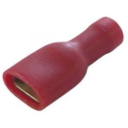 Konektor 4.8mm żeński izolowany wsuwka 5szt