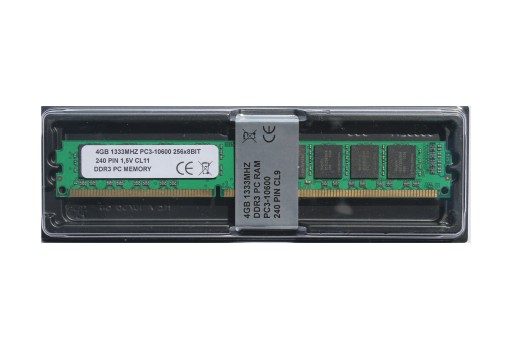 4GB 1333MHZ PAMIĘĆ RAM DDR3 DIMM PC3-10600 INTEL