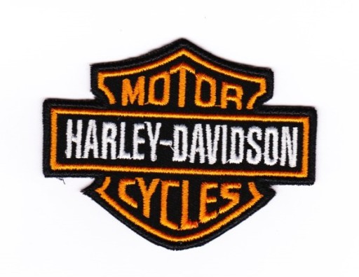 VAR naszywka HARLEY - DAVIDSON 7,6 x 6,0 cm