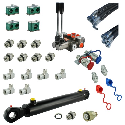 HYDRAULIKA KPL TUR C-360 + STEROWANIE ŁYCHĄ