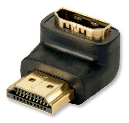 Adapter Przejściówka Łącznik Kątowy 90 HDMI Dolny