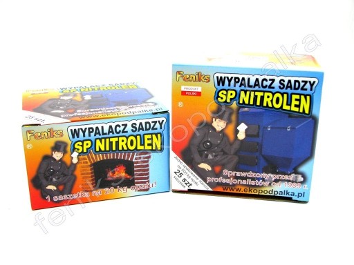 WYPALACZ SADZY NITROLEN (25szt x 10g) + PODPAŁKA