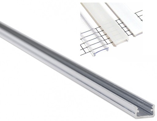 ALU PROFIL +KLOSZ Lumines A do taśma LED listwa 2m