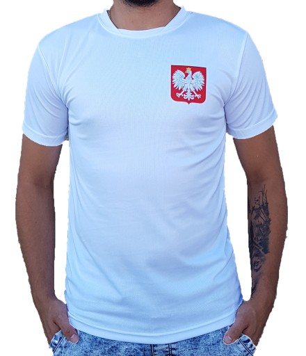 KOSZULKA KIBICA REPREZENTACJA POLSKI POLSKA r.XL