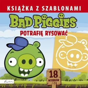 BAD PIGGIES. KSIĄŻKA Z SZABLONAMI ANGRY BIRDS -30%