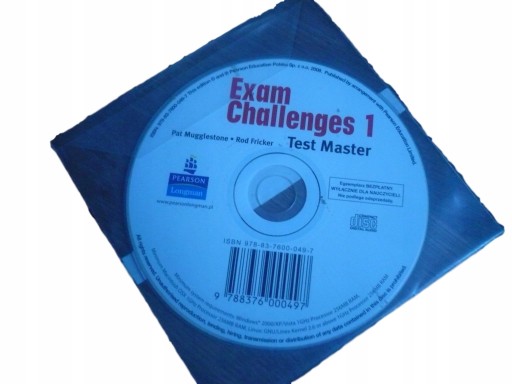 EXAM CHALLENGES 1 testy sprawdziany TEST MASTER ANGIELSKI PEARSON