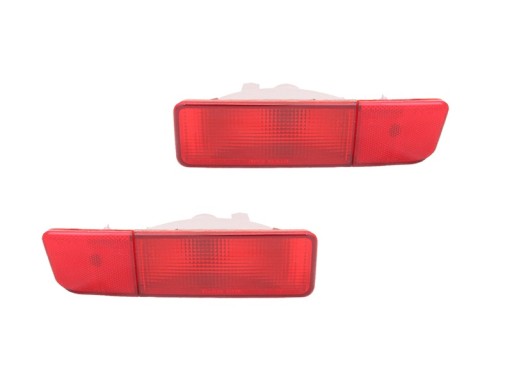LAMPA TYL W ZDERZAK KPL MITSUBISHI OUTLANDER 2003-