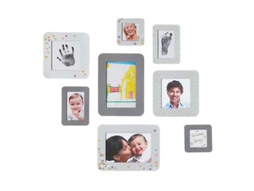 BABY ART STICKER FRAMES ZESTAW 8 RAMEK-NAKLEJEK