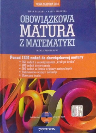 Obowiązkowa matura z matematyki 2010